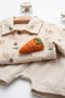 Summer Baby Boy Carrot Detailed Shorts and Top Set - 4
