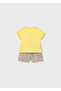 Baby Boy Striped T-Shirt Shorts Set 1284 - 3