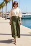 Women's Plus Size Maxi Wrap Sarong Skirt Flounced Aerobin Woven Unlined Daily Casual Modern Stylish - 3