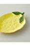 Lemonella Ceramic Kayık Plate 27X19X3 cm Yellow - 3