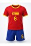 Spain Printed 2-Piece Set for Ages 10-13 - Cotton Jersey - Red - 2