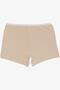 Girl's Boxer Shorts with Hello Text Print, Ages 5-11, Beige - 2