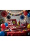 Spider Man Birthday Celebration Set for 8 People Plate Cup Balloon Napkin Tablecloth Party Decorations Birthday Boy