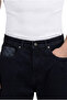 Men's Relaxed Baggy Jean Trousers Space Gray-Night Blue - 2
