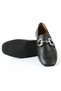 Genuine Leather Black Women's Ballerina Shoes - Z263012 - 5