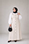Plus Size Hijab Buttoned Gilet