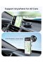 360° Magnetic Car Phone Holder | Strong Suction Dashboard & Windshield Mount | MagSafe Compatible - 5