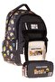 Kakao Friends Boys' Kakao Friends Printed School Backpack and Pencil Case Set - Setcc-C4077C