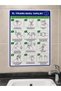 How to Wash Your Hands Warning Sign 25X35 cm Pvc Uv Printing Office Compliant Warning Sign