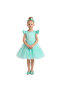 - Ruffle Tulle Party Dress with Headband - Multicolor - 6 Months to 5 Years