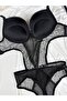 Supportive Lace Tulle Detailed Snap-On Bodysuit - 4