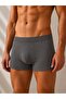 Men's Boxer Cotton Lycra Flexible Waist Elastic Smoked Boxer Briefs - 2