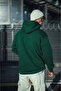 Three Yarn Combed Cotton Hooded Basic Sweatshirt