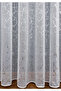Silver Gray Silver Marble Glitter Glazed Foil Pattern Design 3 Layers Pleated Tulle Curtain - 2
