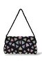 Handmade Beaded Shoulder Bag with Chain Strap – Indian Artisan Evening Clutch Bag" - 5