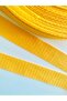 3 Meters, Width 3 cm Yellow Color Cotton Lightweight Thin, Straw Pattern, Ribbon for Bags, Dresses, Textiles - 7