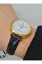 Women's Wristwatch Vintage Design Leather Band 30mm Diameter - 3