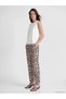 I Beli Corded Zebra Embroidered Women's Trousers from Freezen Store