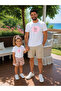 Father Daughter Combination Sold as a Single Item 100% Cotton Oversize T-Shirt Father's Day Gift
