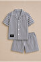 Boy's Waffle Fabric Comfortable Fit Double-Leg Shorts 3-11 Years Old I Daily Use Boy's Set - 6