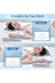 Cervical Neck Pillow, 2 in 1 Ergonomic Side Sleeper Pillow, Neck Support Pillow - 5