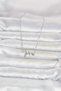 Brass Silver Color Heart Rhythm Model Women's Necklace - 2