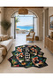 Sdt Traditional Patterned Keep Off Written Modern Woven Base Decorative Carpet Sdtamor2075 - 2