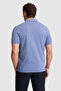 Men's Indigo Regular Fit Polo Collar Basic T-Shirt 50324938-Vr028 - 5