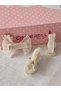 Strawberry Bohemian Embroidered Baby Kids Hairpin Set 4cm - Non-Painful Fabric Covered Clip-On Side Hairpin - 5