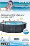 GRAPHITE GRAY PANEL POOL SET [1/3] 4.78x1.24mt. - 3