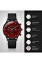 Men's Wristwatch – Wicker Steel Band Multifunction Analog Watch 2421 - 2