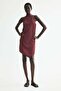 Tie-detail handkerchief dress