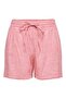 Only Striped Linen Cotton Short Shorts 15348169