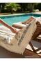 Large Size Muslin Beach Towel - 100% Cotton Quick-Drying Soft Textured XL Towel Peshtemal - 6