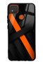 Xiaomi Redmi 9C Glossy Phone Case with Carbon Knitted Design