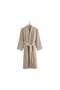 Ultra Luxe Turkish Bathrobe S/m-sand - 4