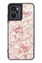 Casper M45 Glossy Phone Case with Blush Pearl Bow Design