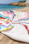Colorful Starry Abstract Artistic Beach Towel - Galaxy-Inspired Pastel Quick-Dry Microfiber Towel - 3