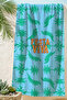 Palm Tropical Summer Beach Towel-Bohemian Marine Blue Turquoise Pool Sea Quick Drying Cover Towel - 4