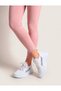 White Black Women's Lace-Up Knitwear Sports Shoes Sneaker - 3