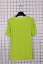 Women's Plus Size Lycra Crew Neck Fish Back Pattern Short Sleeve Mom T-Shirt Combed Cotton Blouse - 3