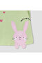 Pack of 3 Crew Neck Short Sleeves T-shirt with Bunny Print - 6