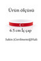 Turkey National Team Fan Bracelet Flexible Silicone Bracelet with Moon and Star Detail - 4