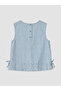 Alita City Striped Girl's Jean Blouse with a Difference - 4
