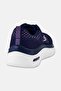 Women Hyper Burst Lace Up Running Shoes, Navy - 3
