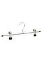 Metal Hanger with Black Latch 40cm Pack of 50 - 5