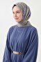 Soft Scarf Geometric Gray - 3