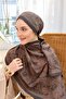Urban Hours Shawl Pattern Khaki Mayda Shawl - 2