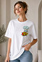 Spongebob Hero Funny Spongebob Printed Unisex 100% Cotton Oversize T-Shirt Loose Fit Plus Size - 2