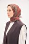 Tencel Monare Scarf Ottoman Pattern Pomegranate Flower 90X90 - 3